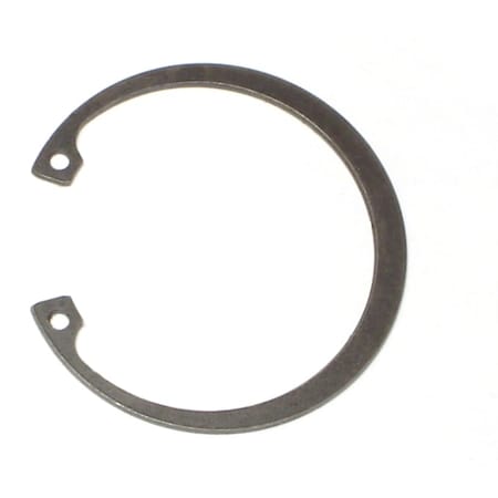 Midwest Fastener Internal Retaining Ring, Steel, Zinc Plated Finish, 1 1/2 in Bore Dia., 6 PK 64566